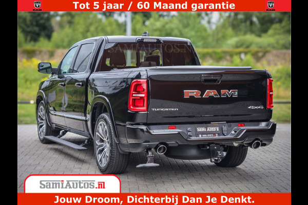 Dodge Ram 1500 Tungsten | De Meest Luxe Pick-Up op de Markt | 540 Pk 706 Nm | Exclusieve en Kracht | Comfortabele Dubbele Cabine met Royale 5 Zitplaatsen | BPM vrij | Nu Leverbaar uit Voorraad | Voorraad Nr 2321 - 8586