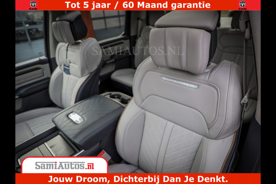 Dodge Ram 1500 Tungsten | De Meest Luxe Pick-Up op de Markt | 540 Pk 706 Nm | Exclusieve en Kracht | Comfortabele Dubbele Cabine met Royale 5 Zitplaatsen | BPM vrij | Nu Leverbaar uit Voorraad | Voorraad Nr 2321 - 8586