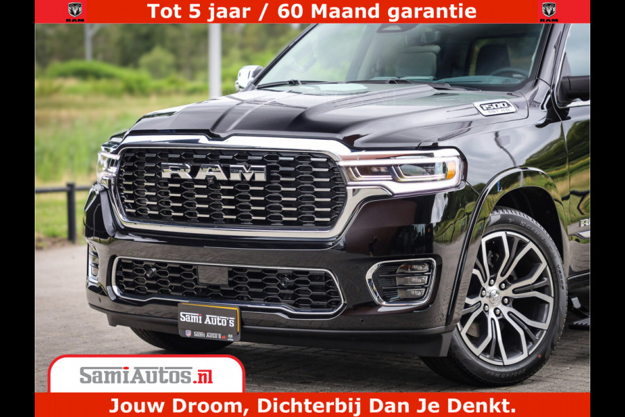 Dodge Ram 1500 Tungsten | De Meest Luxe Pick-Up op de Markt | 540 Pk 706 Nm | Exclusieve en Kracht | Comfortabele Dubbele Cabine met Royale 5 Zitplaatsen | BPM vrij | Nu Leverbaar uit Voorraad | Voorraad Nr 2321 - 8586
