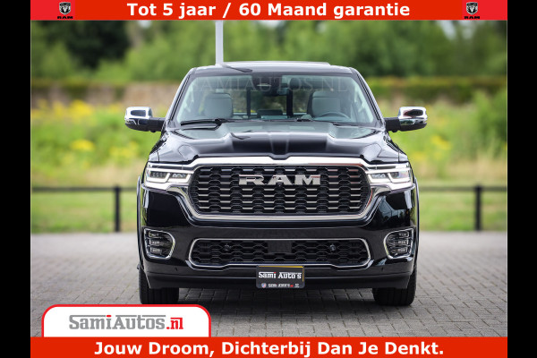 Dodge Ram 1500 Tungsten | De Meest Luxe Pick-Up op de Markt | 540 Pk 706 Nm | Exclusieve en Kracht | Comfortabele Dubbele Cabine met Royale 5 Zitplaatsen | BPM vrij | Nu Leverbaar uit Voorraad | Voorraad Nr 2321 - 8586