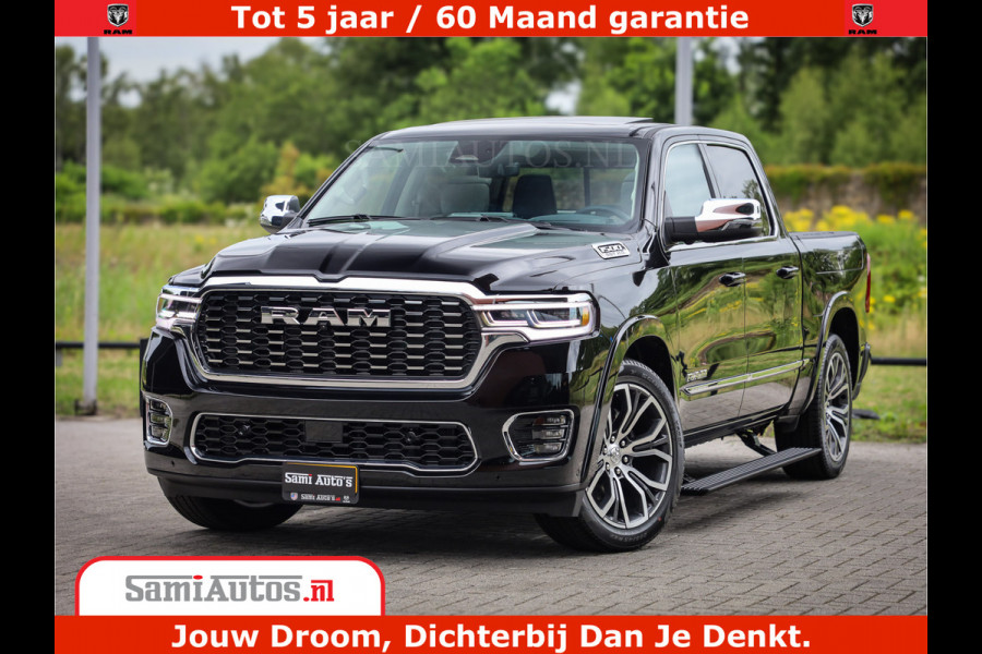 Dodge Ram 1500 Tungsten | De Meest Luxe Pick-Up op de Markt | 540 Pk 706 Nm | Exclusieve en Kracht | Comfortabele Dubbele Cabine met Royale 5 Zitplaatsen | BPM vrij | Nu Leverbaar uit Voorraad | Voorraad Nr 2321 - 8586