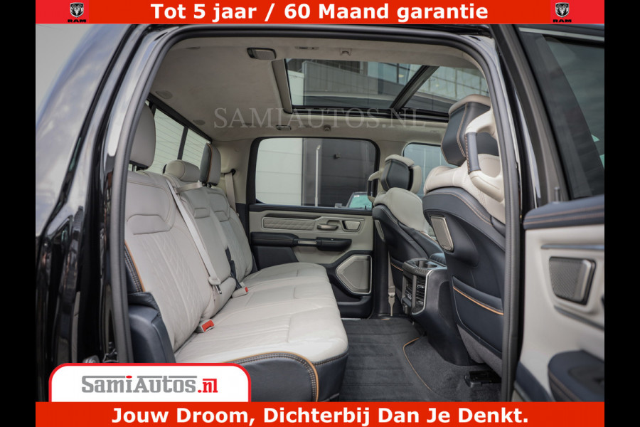 Dodge Ram 1500 Tungsten | De Meest Luxe Pick-Up op de Markt | 540 Pk 706 Nm | Exclusieve en Kracht | Comfortabele Dubbele Cabine met Royale 5 Zitplaatsen | BPM vrij | Nu Leverbaar uit Voorraad | Voorraad Nr 2321 - 8586