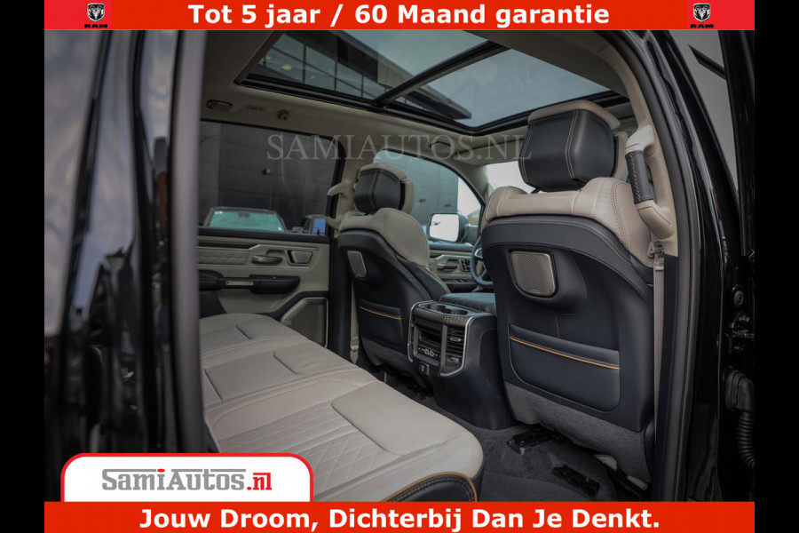Dodge Ram 1500 Tungsten | De Meest Luxe Pick-Up op de Markt | 540 Pk 706 Nm | Exclusieve en Kracht | Comfortabele Dubbele Cabine met Royale 5 Zitplaatsen | BPM vrij | Nu Leverbaar uit Voorraad | Voorraad Nr 2321 - 8586
