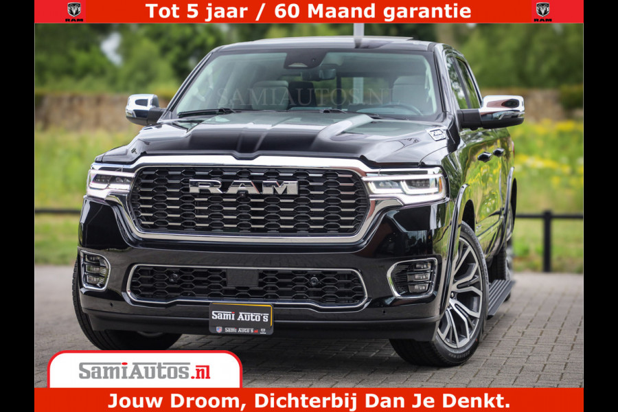 Dodge Ram 1500 Tungsten | De Meest Luxe Pick-Up op de Markt | 540 Pk 706 Nm | Exclusieve en Kracht | Comfortabele Dubbele Cabine met Royale 5 Zitplaatsen | BPM vrij | Nu Leverbaar uit Voorraad | Voorraad Nr 2321 - 8586