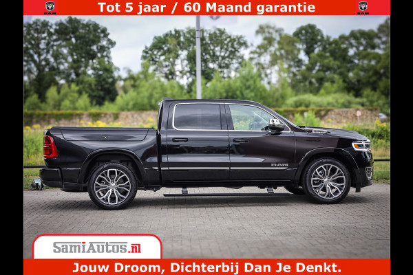 Dodge Ram 1500 Tungsten | De Meest Luxe Pick-Up op de Markt | 540 Pk 706 Nm | Exclusieve en Kracht | Comfortabele Dubbele Cabine met Royale 5 Zitplaatsen | BPM vrij | Nu Leverbaar uit Voorraad | Voorraad Nr 2321 - 8586