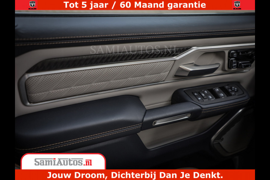 Dodge Ram 1500 Tungsten | De Meest Luxe Pick-Up op de Markt | 540 Pk 706 Nm | Exclusieve en Kracht | Comfortabele Dubbele Cabine met Royale 5 Zitplaatsen | BPM vrij | Nu Leverbaar uit Voorraad | Voorraad Nr 2321 - 8586