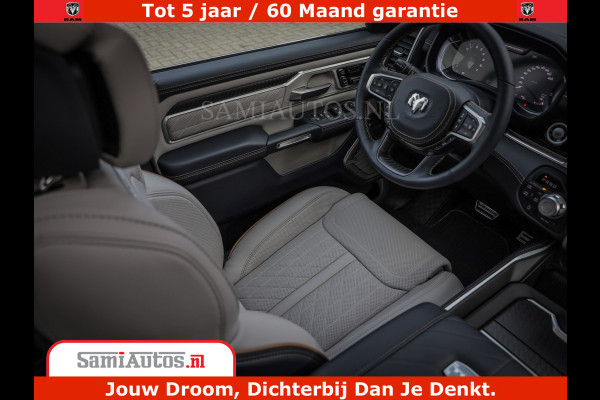 Dodge Ram 1500 Tungsten | De Meest Luxe Pick-Up op de Markt | 540 Pk 706 Nm | Exclusieve en Kracht | Comfortabele Dubbele Cabine met Royale 5 Zitplaatsen | BPM vrij | Nu Leverbaar uit Voorraad | Voorraad Nr 2321 - 8586