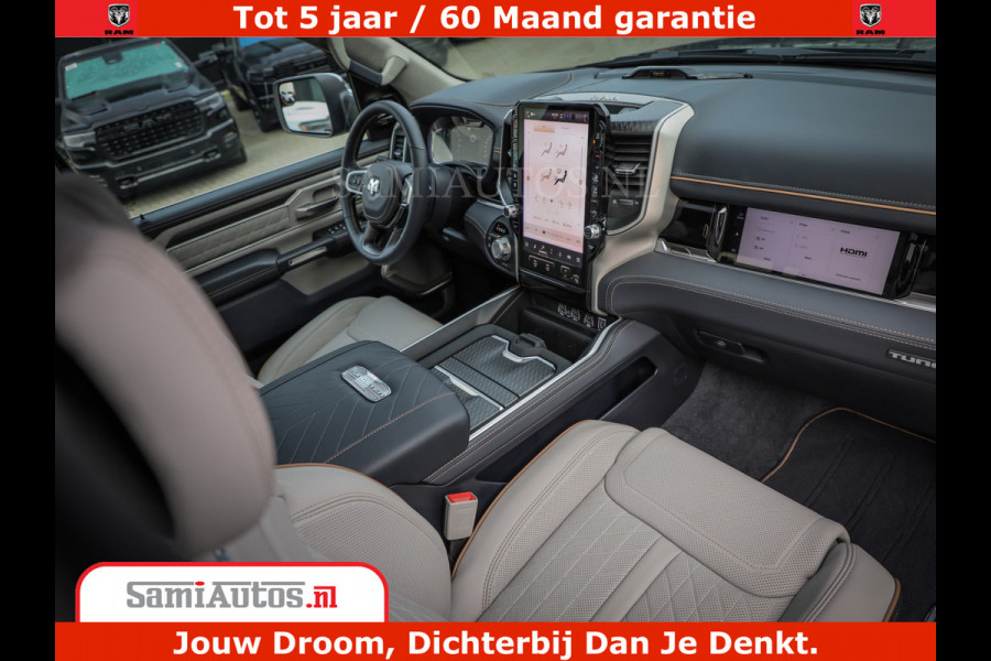Dodge Ram 1500 Tungsten | De Meest Luxe Pick-Up op de Markt | 540 Pk 706 Nm | Exclusieve en Kracht | Comfortabele Dubbele Cabine met Royale 5 Zitplaatsen | BPM vrij | Nu Leverbaar uit Voorraad | Voorraad Nr 2321 - 8586