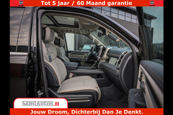 Dodge Ram 1500 Tungsten | De Meest Luxe Pick-Up op de Markt | 540 Pk 706 Nm | Exclusieve en Kracht | Comfortabele Dubbele Cabine met Royale 5 Zitplaatsen | BPM vrij | Nu Leverbaar uit Voorraad | Voorraad Nr 2321 - 8586