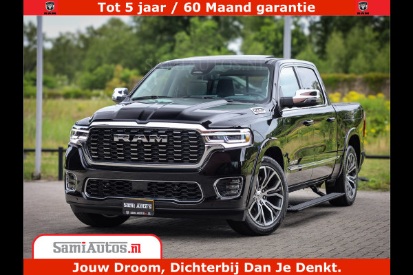Dodge Ram 1500 Tungsten | De Meest Luxe Pick-Up op de Markt | 540 Pk 706 Nm | Exclusieve en Kracht | Comfortabele Dubbele Cabine met Royale 5 Zitplaatsen | BPM vrij | Nu Leverbaar uit Voorraad | Voorraad Nr 2321 - 8586