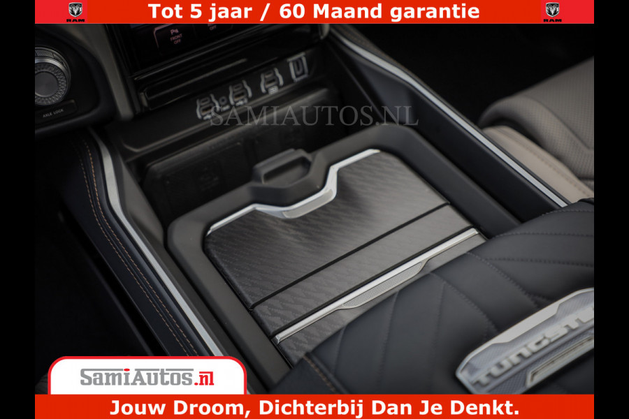 Dodge Ram 1500 Tungsten | De Meest Luxe Pick-Up op de Markt | 540 Pk 706 Nm | Exclusieve en Kracht | Comfortabele Dubbele Cabine met Royale 5 Zitplaatsen | BPM vrij | Nu Leverbaar uit Voorraad | Voorraad Nr 2321 - 8586