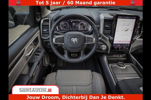 Dodge Ram 1500 Tungsten | De Meest Luxe Pick-Up op de Markt | 540 Pk 706 Nm | Exclusieve en Kracht | Comfortabele Dubbele Cabine met Royale 5 Zitplaatsen | BPM vrij | Nu Leverbaar uit Voorraad | Voorraad Nr 2321 - 8586