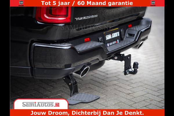 Dodge Ram 1500 Tungsten | De Meest Luxe Pick-Up op de Markt | 540 Pk 706 Nm | Exclusieve en Kracht | Comfortabele Dubbele Cabine met Royale 5 Zitplaatsen | BPM vrij | Nu Leverbaar uit Voorraad | Voorraad Nr 2321 - 8586