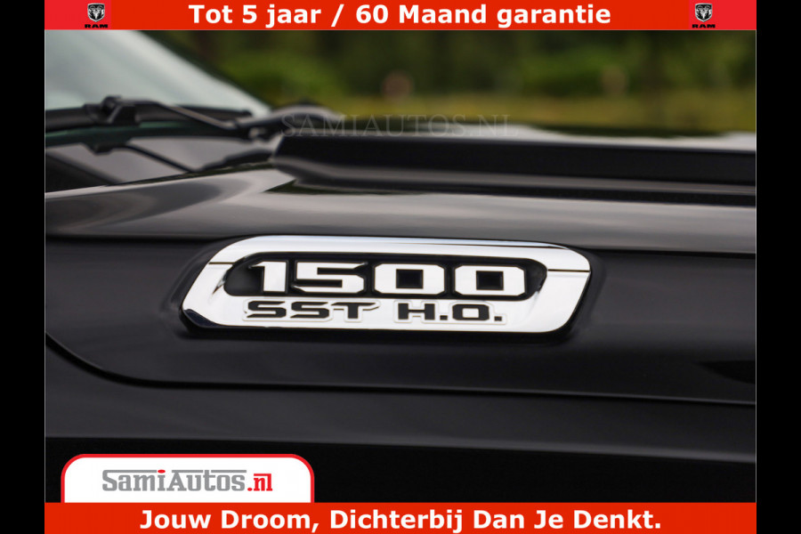 Dodge Ram 1500 Tungsten | De Meest Luxe Pick-Up op de Markt | 540 Pk 706 Nm | Exclusieve en Kracht | Comfortabele Dubbele Cabine met Royale 5 Zitplaatsen | BPM vrij | Nu Leverbaar uit Voorraad | Voorraad Nr 2321 - 8586