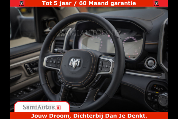 Dodge Ram 1500 Tungsten | De Meest Luxe Pick-Up op de Markt | 540 Pk 706 Nm | Exclusieve en Kracht | Comfortabele Dubbele Cabine met Royale 5 Zitplaatsen | BPM vrij | Nu Leverbaar uit Voorraad | Voorraad Nr 2321 - 8586