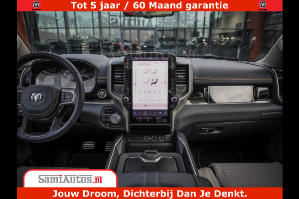Dodge Ram 1500 Tungsten | De Meest Luxe Pick-Up op de Markt | 540 Pk 706 Nm | Exclusieve en Kracht | Comfortabele Dubbele Cabine met Royale 5 Zitplaatsen | BPM vrij | Nu Leverbaar uit Voorraad | Voorraad Nr 2321 - 8586
