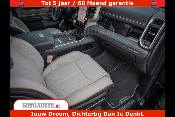 Dodge Ram 1500 Tungsten | De Meest Luxe Pick-Up op de Markt | 540 Pk 706 Nm | Exclusieve en Kracht | Comfortabele Dubbele Cabine met Royale 5 Zitplaatsen | BPM vrij | Nu Leverbaar uit Voorraad | Voorraad Nr 2321 - 8586