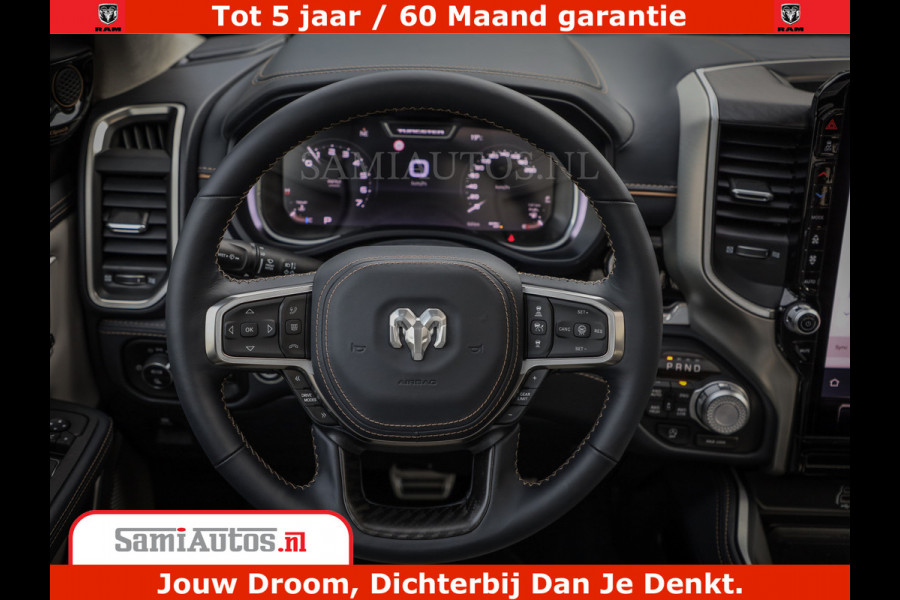 Dodge Ram 1500 Tungsten | De Meest Luxe Pick-Up op de Markt | 540 Pk 706 Nm | Exclusieve en Kracht | Comfortabele Dubbele Cabine met Royale 5 Zitplaatsen | BPM vrij | Nu Leverbaar uit Voorraad | Voorraad Nr 2321 - 8586