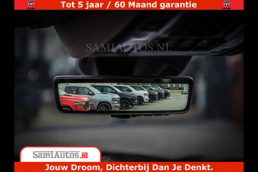 Dodge Ram 1500 Tungsten | De Meest Luxe Pick-Up op de Markt | 540 Pk 706 Nm | Exclusieve en Kracht | Comfortabele Dubbele Cabine met Royale 5 Zitplaatsen | BPM vrij | Nu Leverbaar uit Voorraad | Voorraad Nr 2321 - 8586