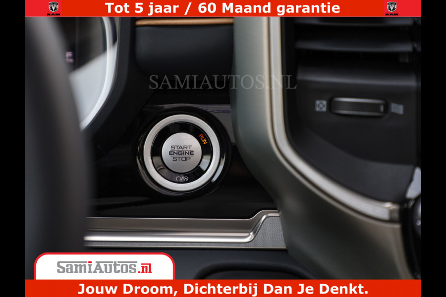 Dodge Ram 1500 Tungsten | De Meest Luxe Pick-Up op de Markt | 540 Pk 706 Nm | Exclusieve en Kracht | Comfortabele Dubbele Cabine met Royale 5 Zitplaatsen | BPM vrij | Nu Leverbaar uit Voorraad | Voorraad Nr 2321 - 8586