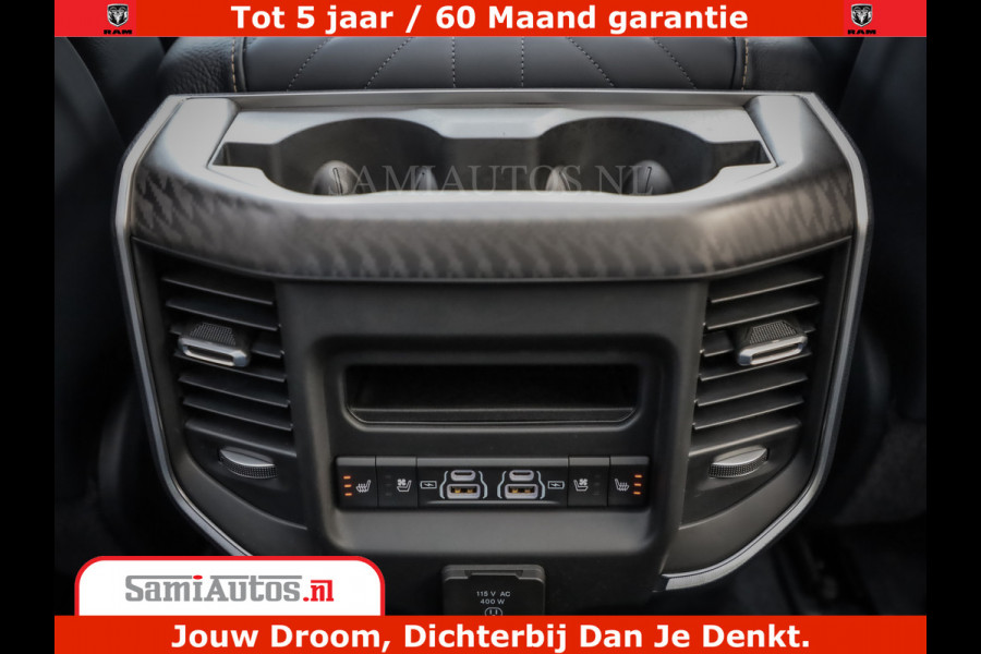 Dodge Ram 1500 Tungsten | De Meest Luxe Pick-Up op de Markt | 540 Pk 706 Nm | Exclusieve en Kracht | Comfortabele Dubbele Cabine met Royale 5 Zitplaatsen | BPM vrij | Nu Leverbaar uit Voorraad | Voorraad Nr 2321 - 8586