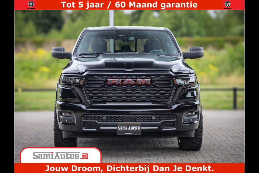 Dodge Ram TradesMan 6 Persoons Uitvoering | 420Pk 636Nm | Pick-Up | Comfortabele Dubbele Cabine met Royale 6 Zitplaatsen | BPM vrij | Nu Leverbaar uit Voorraad | Voorraad Nr 2217- 2911