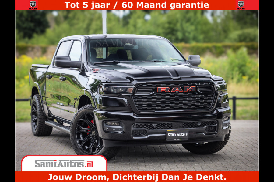 Dodge Ram TradesMan 6 Persoons Uitvoering | 420Pk 636Nm | Pick-Up | Comfortabele Dubbele Cabine met Royale 6 Zitplaatsen | BPM vrij | Nu Leverbaar uit Voorraad | Voorraad Nr 2217- 2911
