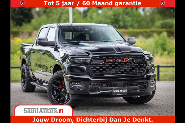 Dodge Ram TradesMan 6 Persoons Uitvoering | 420Pk 636Nm | Pick-Up | Comfortabele Dubbele Cabine met Royale 6 Zitplaatsen | BPM vrij | Nu Leverbaar uit Voorraad | Voorraad Nr 2217- 2911