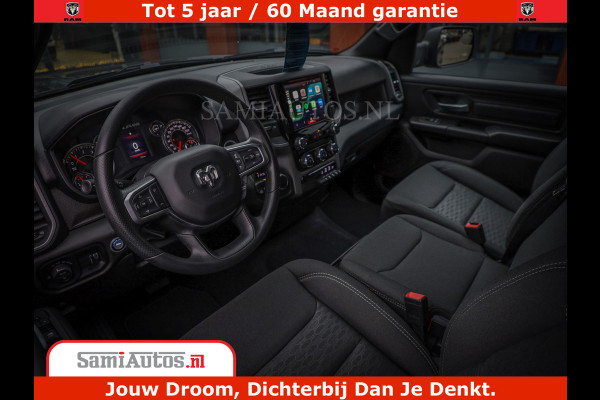Dodge Ram TradesMan 6 Persoons Uitvoering | 420Pk 636Nm | Pick-Up | Comfortabele Dubbele Cabine met Royale 6 Zitplaatsen | BPM vrij | Nu Leverbaar uit Voorraad | Voorraad Nr 2217- 2911