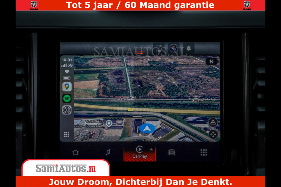 Dodge Ram TradesMan 6 Persoons Uitvoering | 420Pk 636Nm | Pick-Up | Comfortabele Dubbele Cabine met Royale 6 Zitplaatsen | BPM vrij | Nu Leverbaar uit Voorraad | Voorraad Nr 2217- 2911
