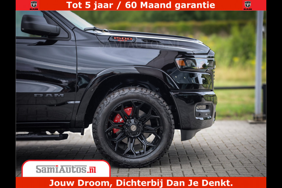 Dodge Ram TradesMan 6 Persoons Uitvoering | 420Pk 636Nm | Pick-Up | Comfortabele Dubbele Cabine met Royale 6 Zitplaatsen | BPM vrij | Nu Leverbaar uit Voorraad | Voorraad Nr 2217- 2911
