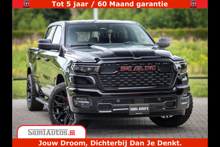 Dodge Ram TradesMan 6 Persoons Uitvoering | 420Pk 636Nm | Pick-Up | Comfortabele Dubbele Cabine met Royale 6 Zitplaatsen | BPM vrij | Nu Leverbaar uit Voorraad | Voorraad Nr 2217- 2911