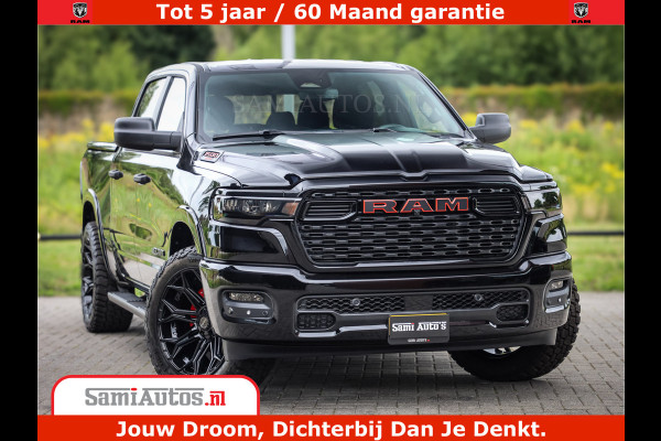 Dodge Ram TradesMan 6 Persoons Uitvoering | 420Pk 636Nm | Pick-Up | Comfortabele Dubbele Cabine met Royale 6 Zitplaatsen | BPM vrij | Nu Leverbaar uit Voorraad | Voorraad Nr 2217- 2911