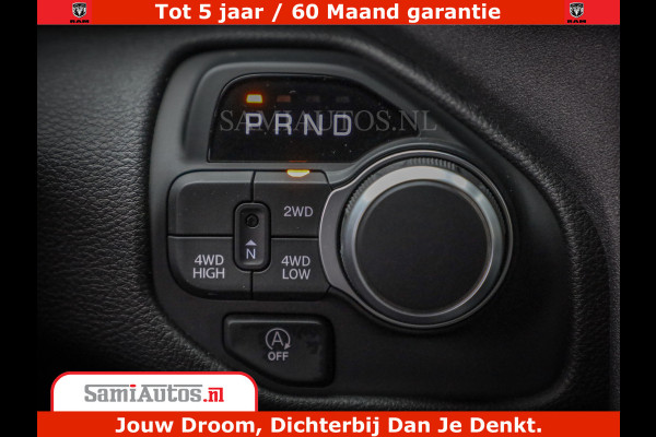 Dodge Ram TradesMan 6 Persoons Uitvoering | 420Pk 636Nm | Pick-Up | Comfortabele Dubbele Cabine met Royale 6 Zitplaatsen | BPM vrij | Nu Leverbaar uit Voorraad | Voorraad Nr 2217- 2911