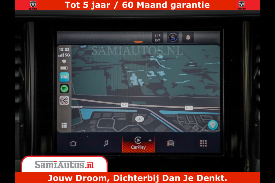 Dodge Ram TradesMan 6 Persoons Uitvoering | 420Pk 636Nm | Pick-Up | Comfortabele Dubbele Cabine met Royale 6 Zitplaatsen | BPM vrij | Nu Leverbaar uit Voorraad | Voorraad Nr 2217- 2911