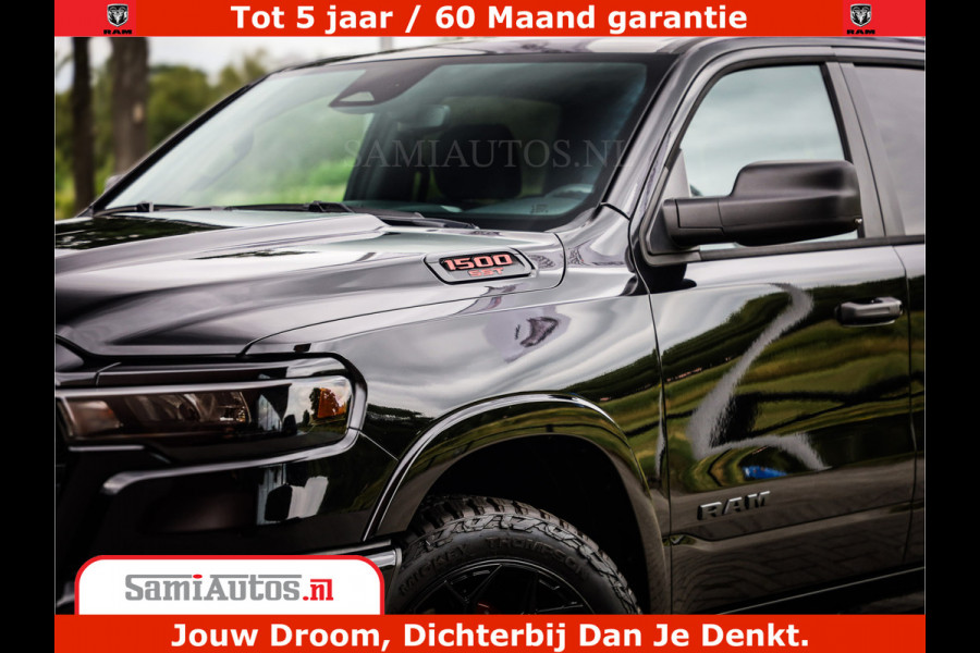 Dodge Ram TradesMan 6 Persoons Uitvoering | 420Pk 636Nm | Pick-Up | Comfortabele Dubbele Cabine met Royale 6 Zitplaatsen | BPM vrij | Nu Leverbaar uit Voorraad | Voorraad Nr 2217- 2911