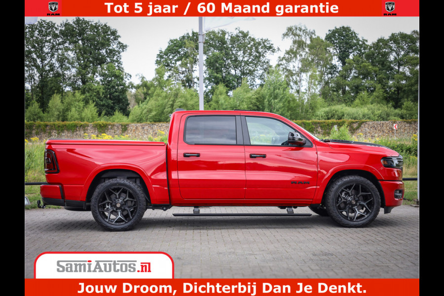 Dodge Ram 1500 Night Premium | RED DEVIL | Full Option | De Meest Luxe Pick-Up in zijn Klasse | Comfortabele Dubbele Cabine met Royale 5 Zitplaatsen | BPM vrij | Nu Leverbaar uit Voorraad | Voorraad Nr 2226 - 4993