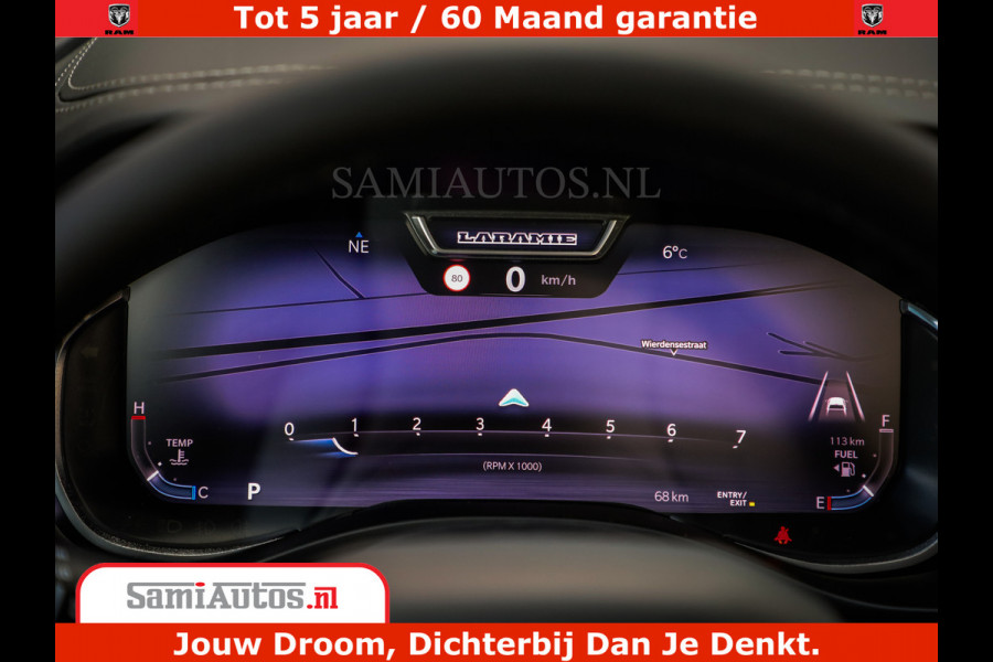 Dodge Ram 1500 Night Premium | RED DEVIL | Full Option | De Meest Luxe Pick-Up in zijn Klasse | Comfortabele Dubbele Cabine met Royale 5 Zitplaatsen | BPM vrij | Nu Leverbaar uit Voorraad | Voorraad Nr 2226 - 4993