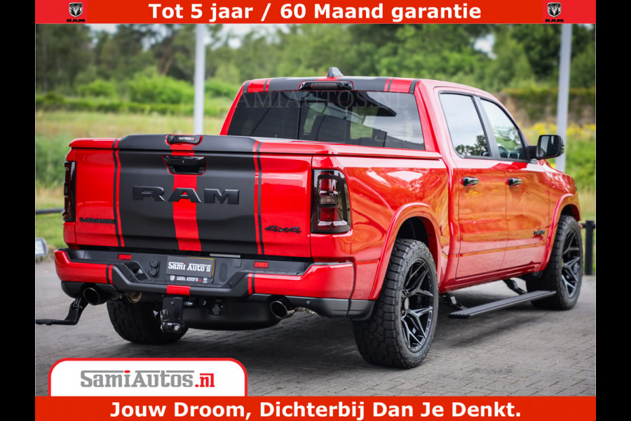 Dodge Ram 1500 Night Premium | RED DEVIL | Full Option | De Meest Luxe Pick-Up in zijn Klasse | Comfortabele Dubbele Cabine met Royale 5 Zitplaatsen | BPM vrij | Nu Leverbaar uit Voorraad | Voorraad Nr 2226 - 4993