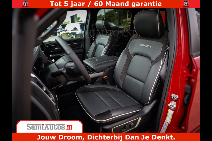Dodge Ram 1500 Night Premium | RED DEVIL | Full Option | De Meest Luxe Pick-Up in zijn Klasse | Comfortabele Dubbele Cabine met Royale 5 Zitplaatsen | BPM vrij | Nu Leverbaar uit Voorraad | Voorraad Nr 2226 - 4993