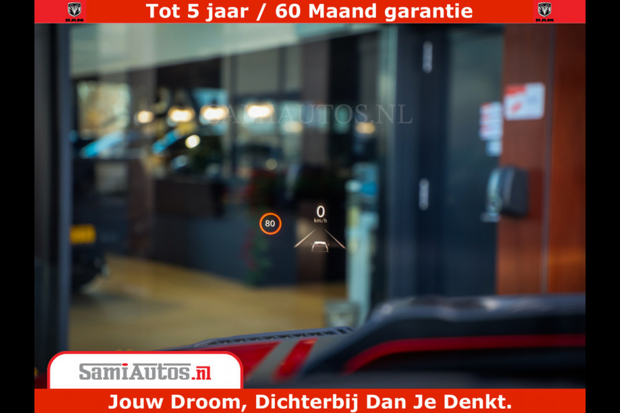 Dodge Ram 1500 Night Premium | RED DEVIL | Full Option | De Meest Luxe Pick-Up in zijn Klasse | Comfortabele Dubbele Cabine met Royale 5 Zitplaatsen | BPM vrij | Nu Leverbaar uit Voorraad | Voorraad Nr 2226 - 4993