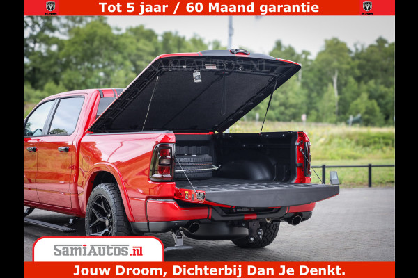 Dodge Ram 1500 Night Premium | RED DEVIL | Full Option | De Meest Luxe Pick-Up in zijn Klasse | Comfortabele Dubbele Cabine met Royale 5 Zitplaatsen | BPM vrij | Nu Leverbaar uit Voorraad | Voorraad Nr 2226 - 4993