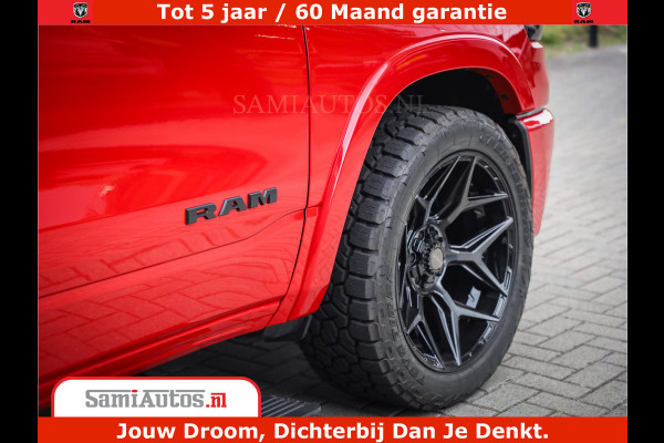 Dodge Ram 1500 Night Premium | RED DEVIL | Full Option | De Meest Luxe Pick-Up in zijn Klasse | Comfortabele Dubbele Cabine met Royale 5 Zitplaatsen | BPM vrij | Nu Leverbaar uit Voorraad | Voorraad Nr 2226 - 4993