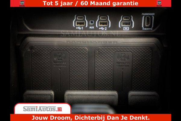 Dodge Ram 1500 Night Premium | RED DEVIL | Full Option | De Meest Luxe Pick-Up in zijn Klasse | Comfortabele Dubbele Cabine met Royale 5 Zitplaatsen | BPM vrij | Nu Leverbaar uit Voorraad | Voorraad Nr 2226 - 4993