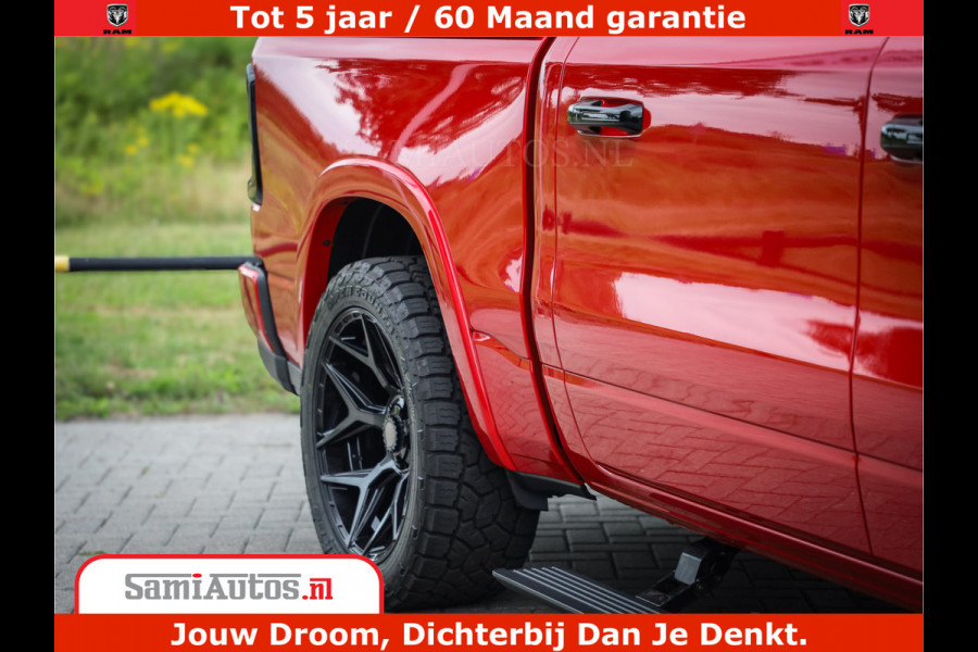 Dodge Ram 1500 Night Premium | RED DEVIL | Full Option | De Meest Luxe Pick-Up in zijn Klasse | Comfortabele Dubbele Cabine met Royale 5 Zitplaatsen | BPM vrij | Nu Leverbaar uit Voorraad | Voorraad Nr 2226 - 4993