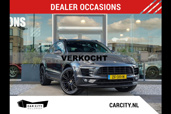 Porsche Macan 2.0 / Luchtvering / Pano / PDLS / PASM / 21 inch / CarPlay / Memory / Keyless / 14-weg / Dodehoek / Dealer Ond.