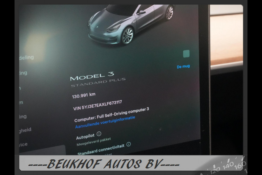 Tesla Model 3 Standard RWD Soh 90% Panorama Autopilot Leer