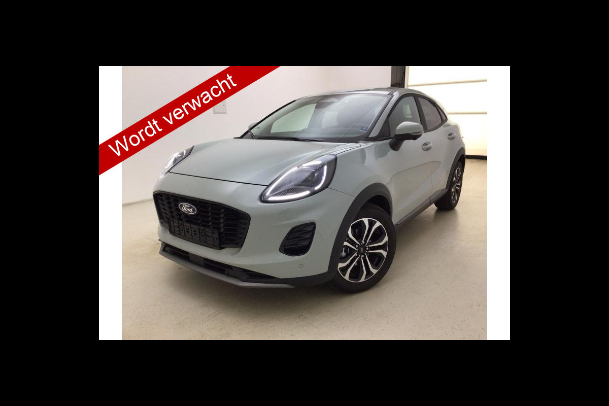 Ford Puma 1.0 125 pk EcoBoost Hybrid Titanium Nieuw Model Fab. Gar. t/m 2029 Winter Pack, Driver Assistance Pack, Trekhaak afneembaar Ford Puma 1.0 125 pk EcoBoost Hybrid Titanium Nieuw Model Fab. Gar. t/m 2029 Winter Pack, Driver Assistance Pack, Trekhaak afneembaar