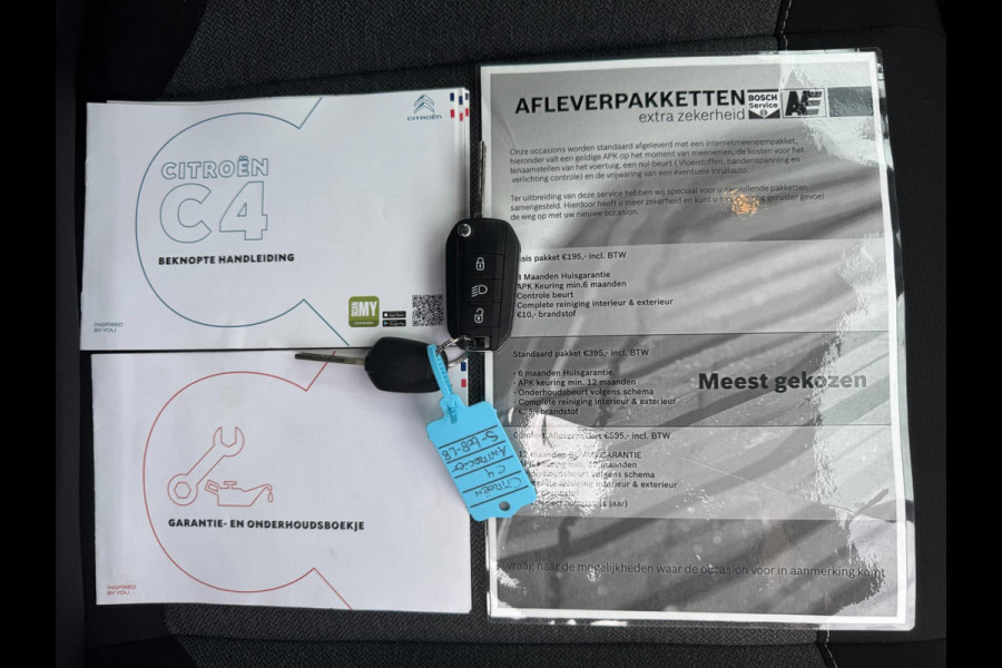 Citroën C4 1.2 Puretech Feel AFNEEMBARE TREKHAAK / CAMERA / NAVI / CARPLAY / PDC / CRUISE CONTROL / BLUETOOTH / DAB