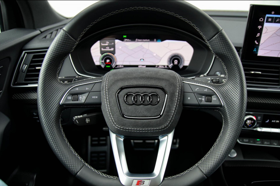 Audi Q5 50TFSI e Quattro Competition Pro Line S S-Line 299pk Automaat! 1e|Panoramadak|Virtual Cockpit|LED Matrix|360 Camera|Black